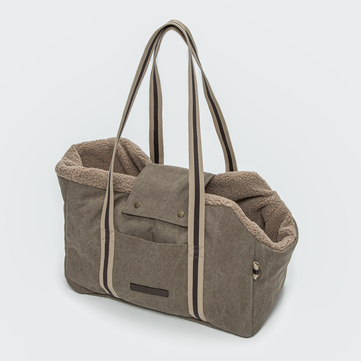 Hundetasche Lucca Canvas Sand M