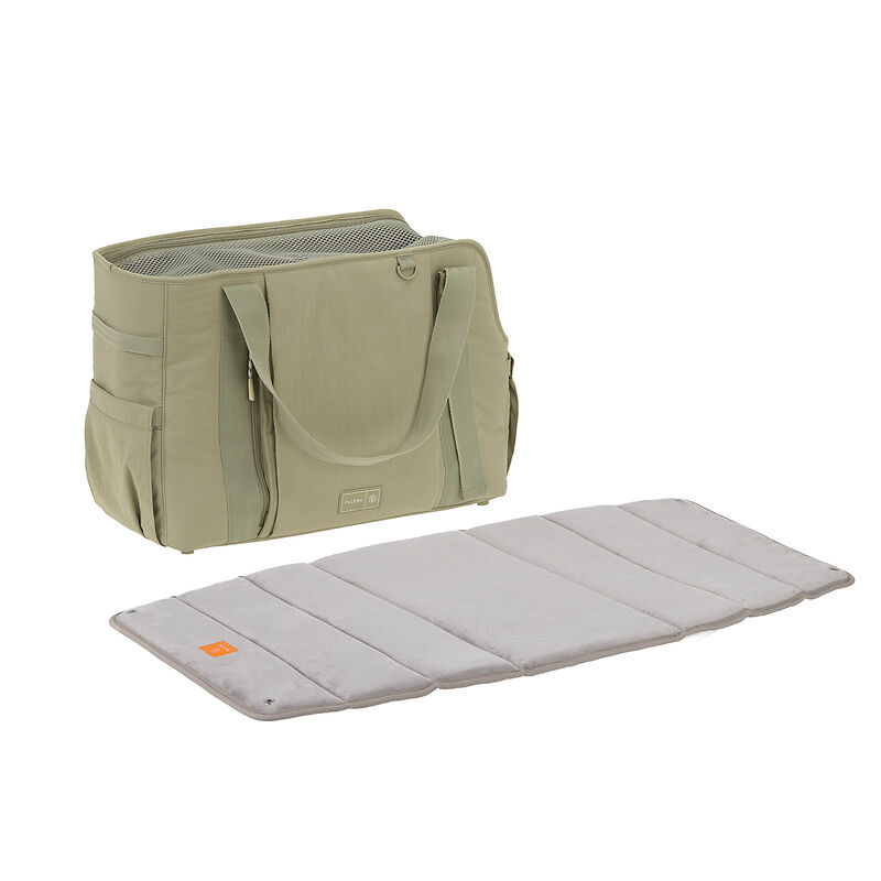 Hundetragetasche Weda in Pale Olive