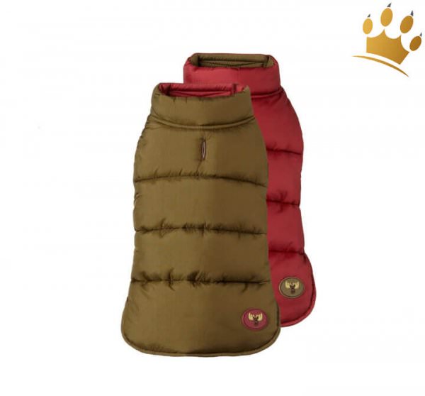 Hundewende-Weste Cortina Khaki/Boudeaux