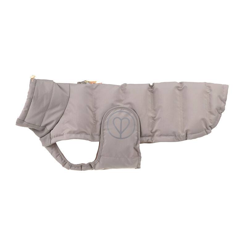Hundewintermantel Nolia in Taupe - Long Version 1 Hundewintermantel Nolia in Taupe - Long Version 1