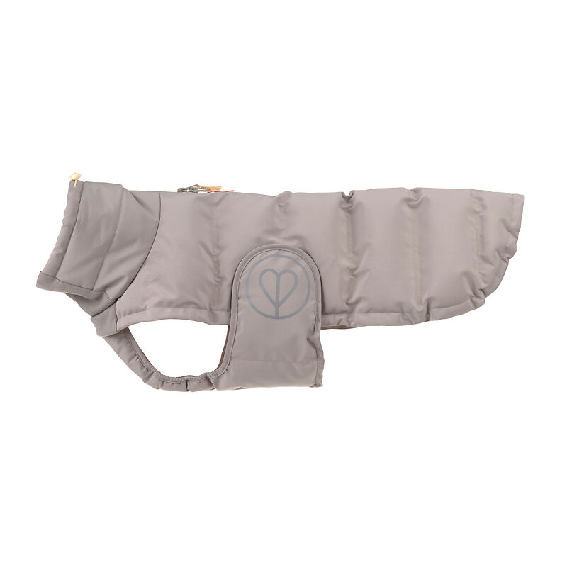 Hundewintermantel Nolia in Taupe - Long Version 6