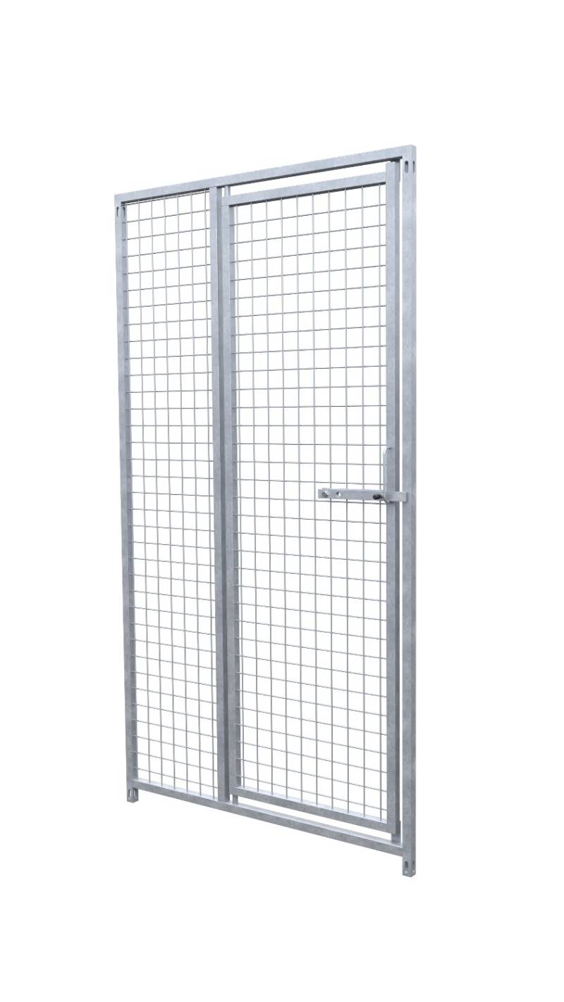 Hundezwinger Gitterelement Preisstar mit Tür, 1,84 x 1,0 m