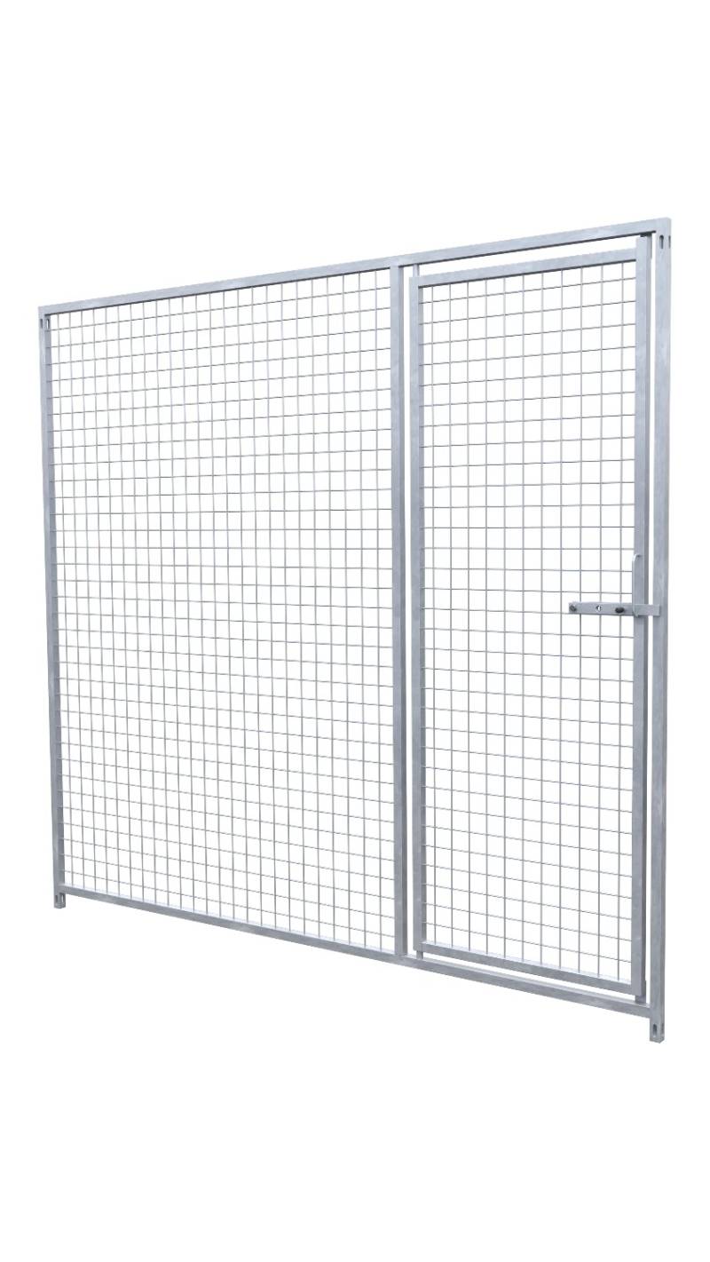 Hundezwinger Gitterelement Preisstar mit Tür, 1,84 x 2,0 m