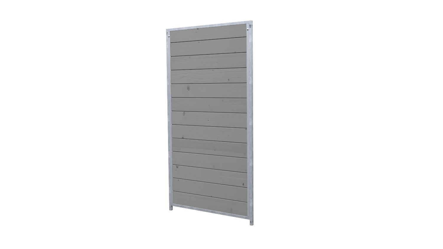 Hundezwinger Holzelement Sonderserie 1,84 x 1,0 m | Platingrau