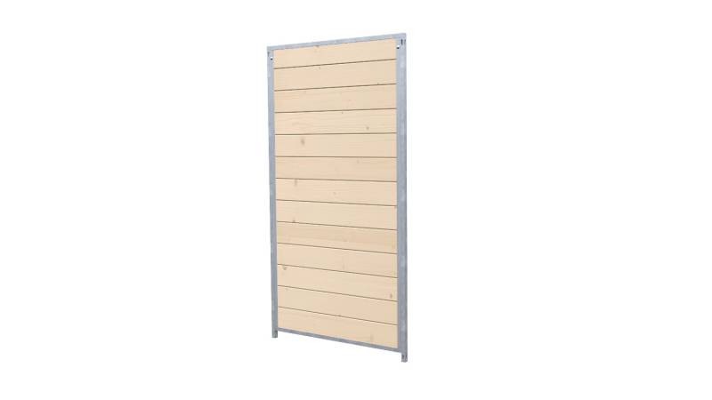 Hundezwinger Holzelement Sonderserie 1,84 x 1,0 m | naturbelassen