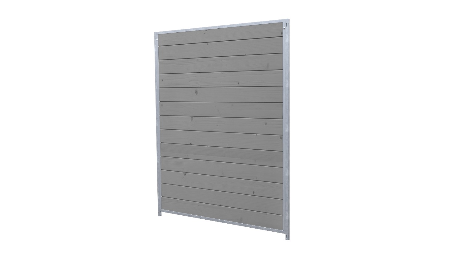 Hundezwinger Holzelement Sonderserie 1,84 x 1,5 m | Platingrau