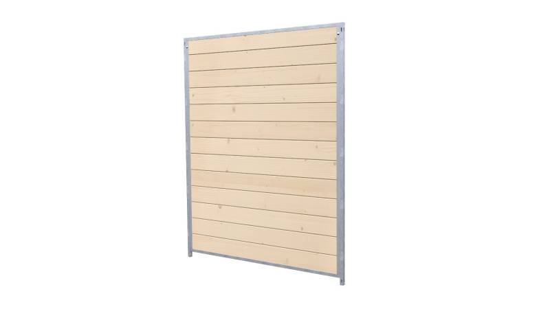 Hundezwinger Holzelement Sonderserie 1,84 x 1,5 m | naturbelassen