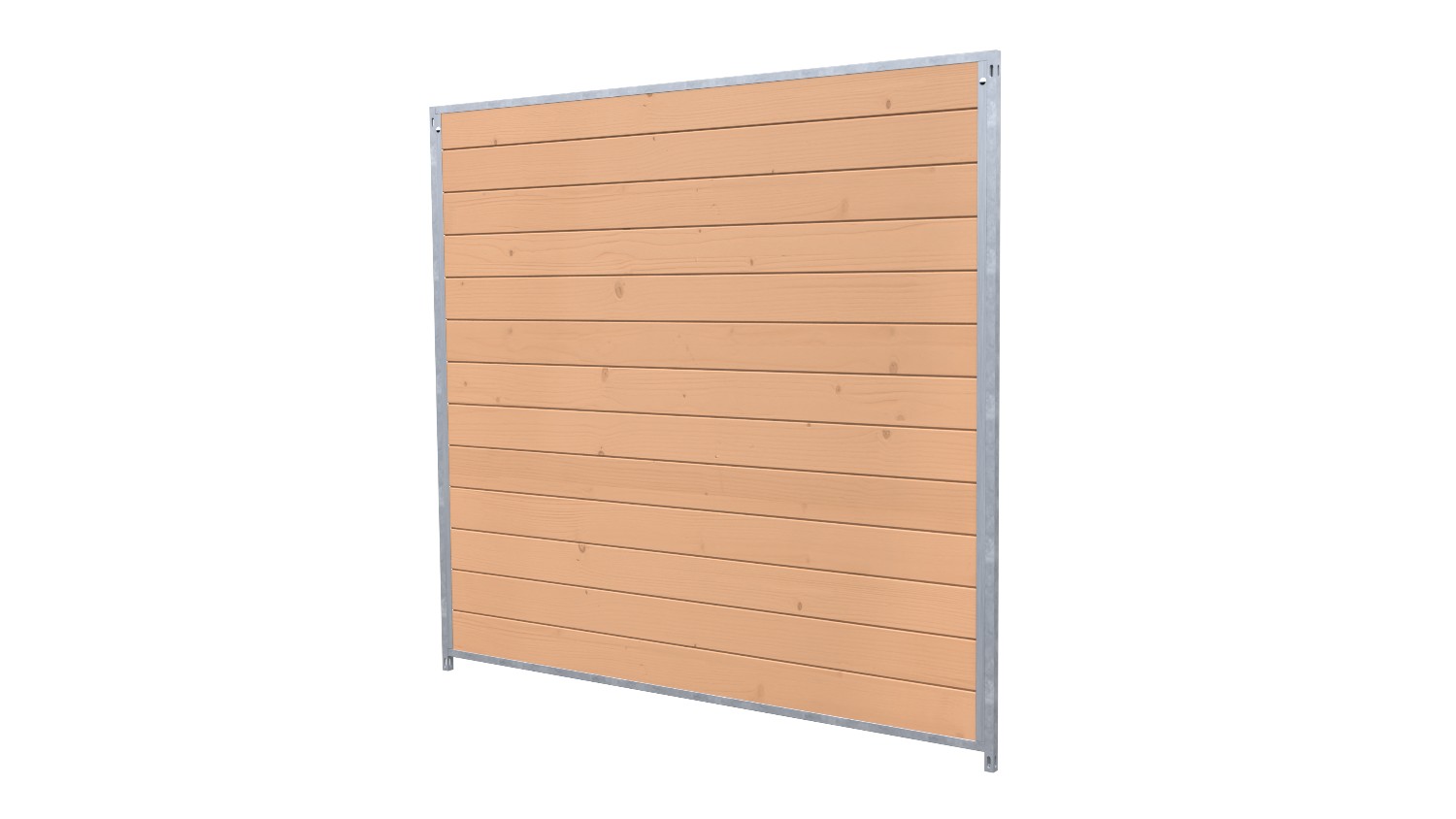Hundezwinger Holzelement Sonderserie 1,84 x 2,0 m | braun imprägniert