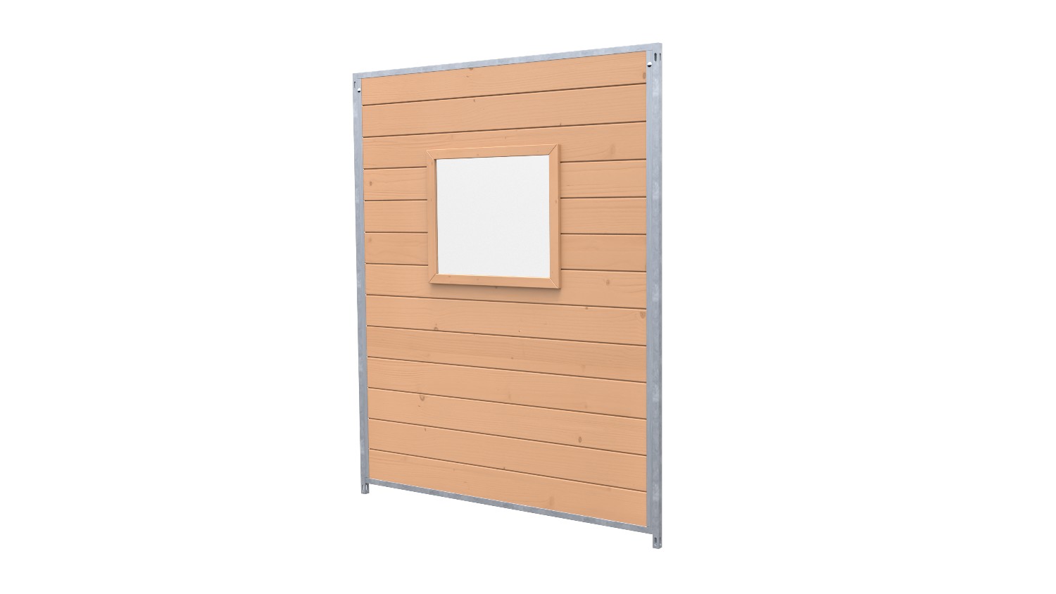 Hundezwinger Holzelement Sonderserie mit Fenster 1,84 x 1,5 m | braun imprägnier... Hundezwinger Holzelement Sonderserie mit Fenster 1,84 x 1,5 m | braun imprägnier...