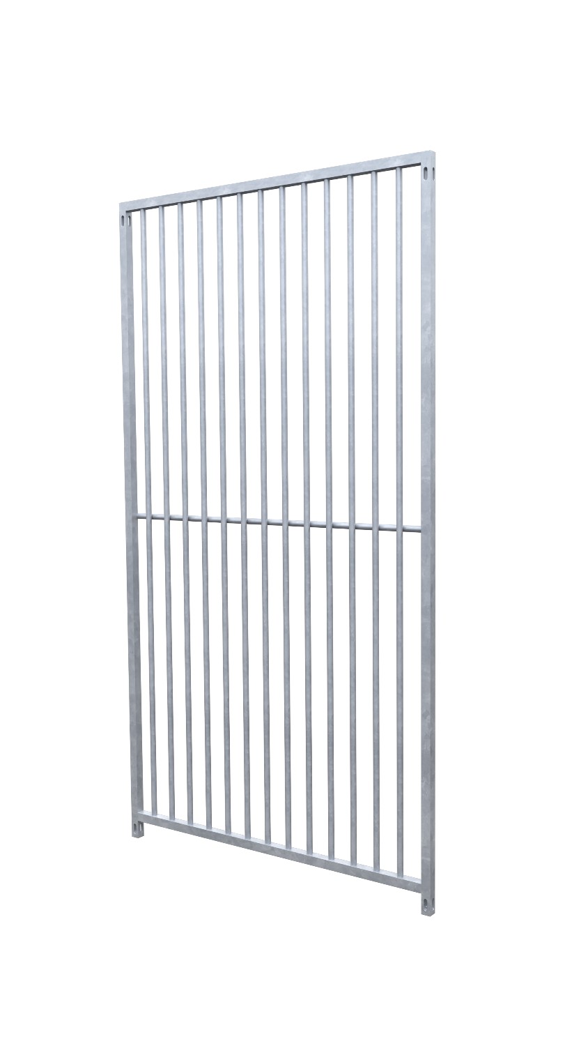 Hundezwinger Rohrstabelement Preisstar, 1,84 x 1,0 m | Rohrabstand 5 cm