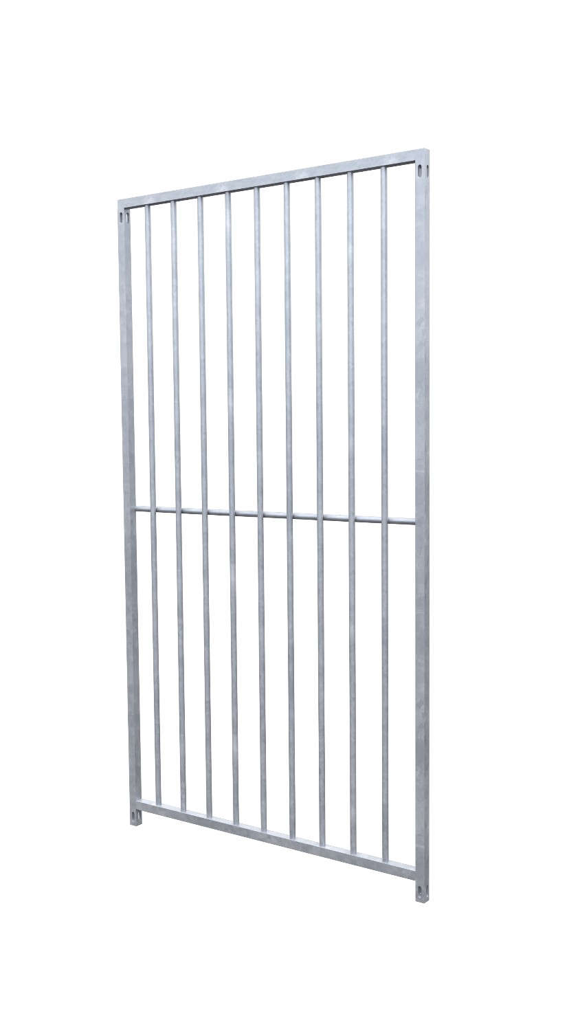 Hundezwinger Rohrstabelement Preisstar, 1,84 x 1,0 m | Rohrabstand 8 cm