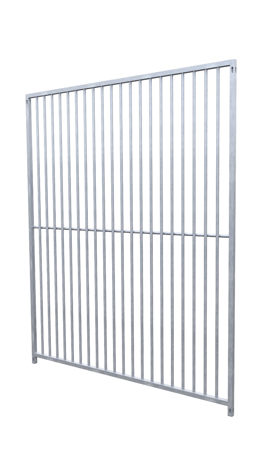 Hundezwinger Rohrstabelement Preisstar, 1,84 x 1,5 m | Rohrabstand 5 cm