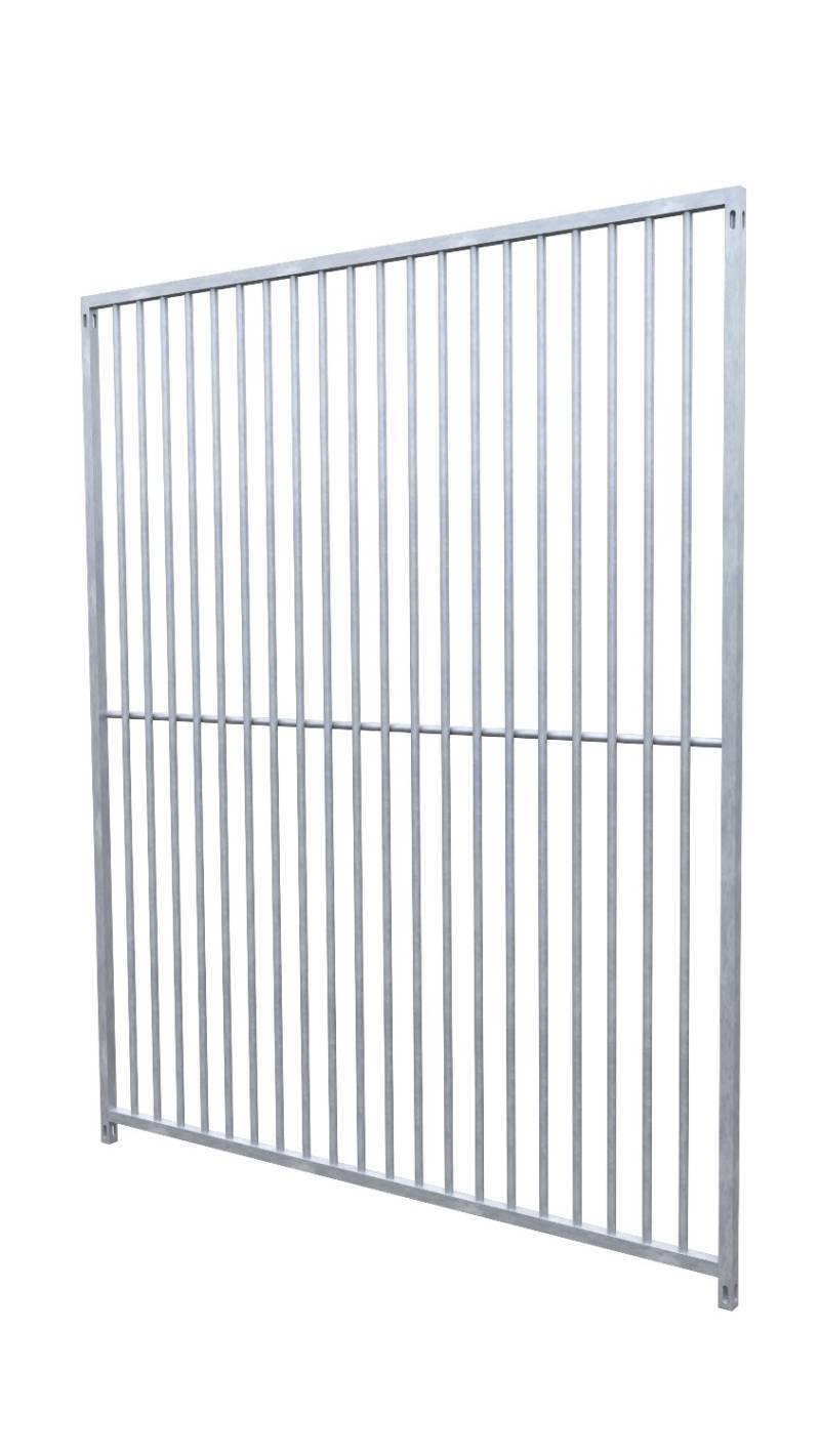 Hundezwinger Rohrstabelement Preisstar, 1,84 x 1,5 m | Rohrabstand 5 cm
