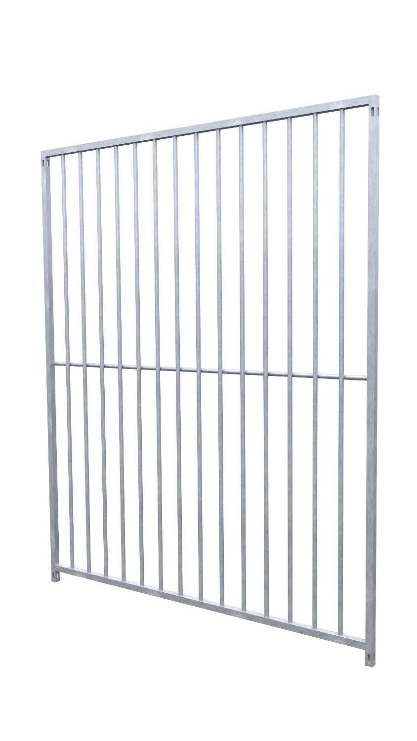 Hundezwinger Rohrstabelement Preisstar, 1,84 x 1,5 m | Rohrabstand 8 cm