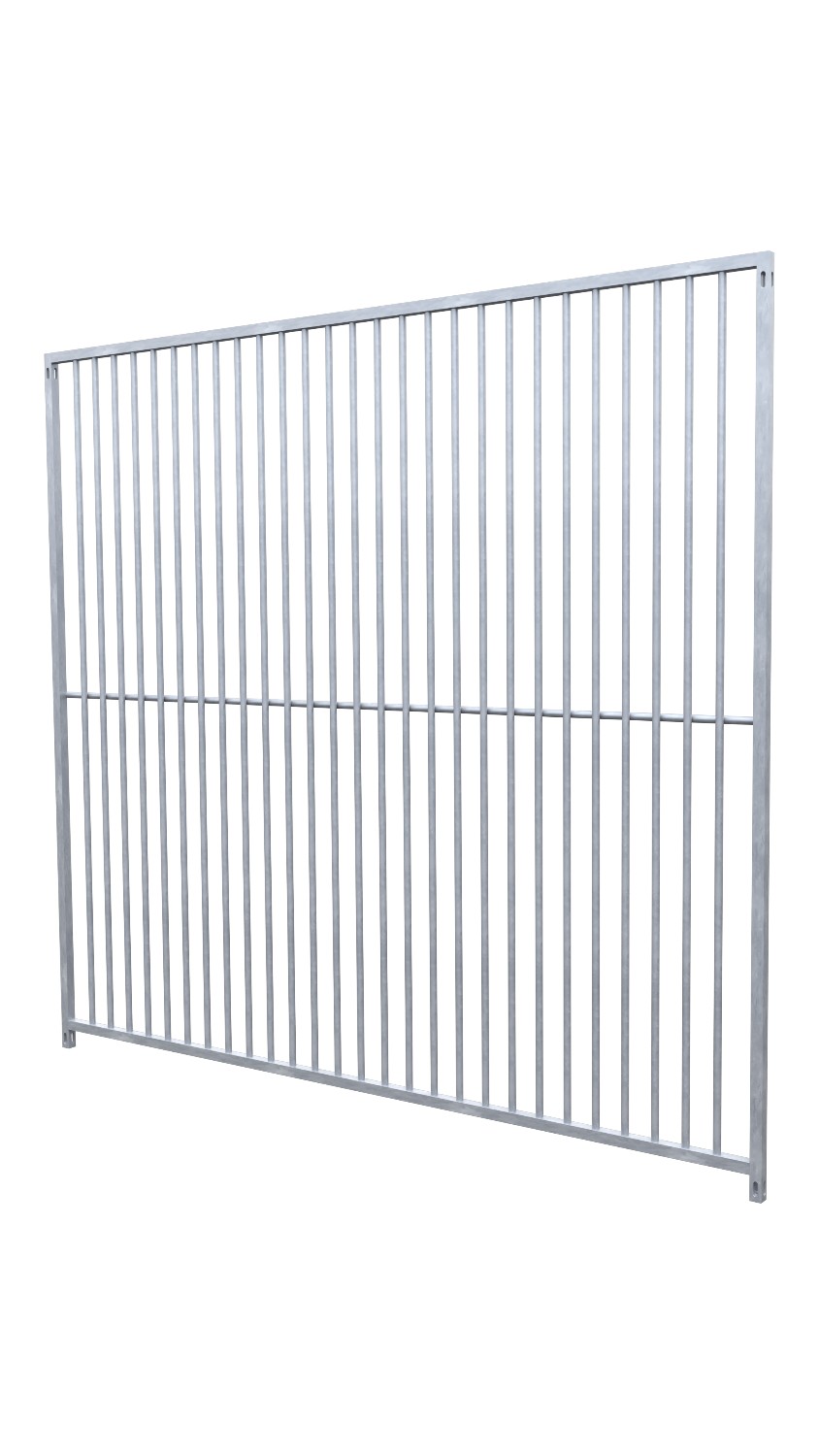 Hundezwinger Rohrstabelement Preisstar, 1,84 x 2,0 m | Rohrabstand 5 cm