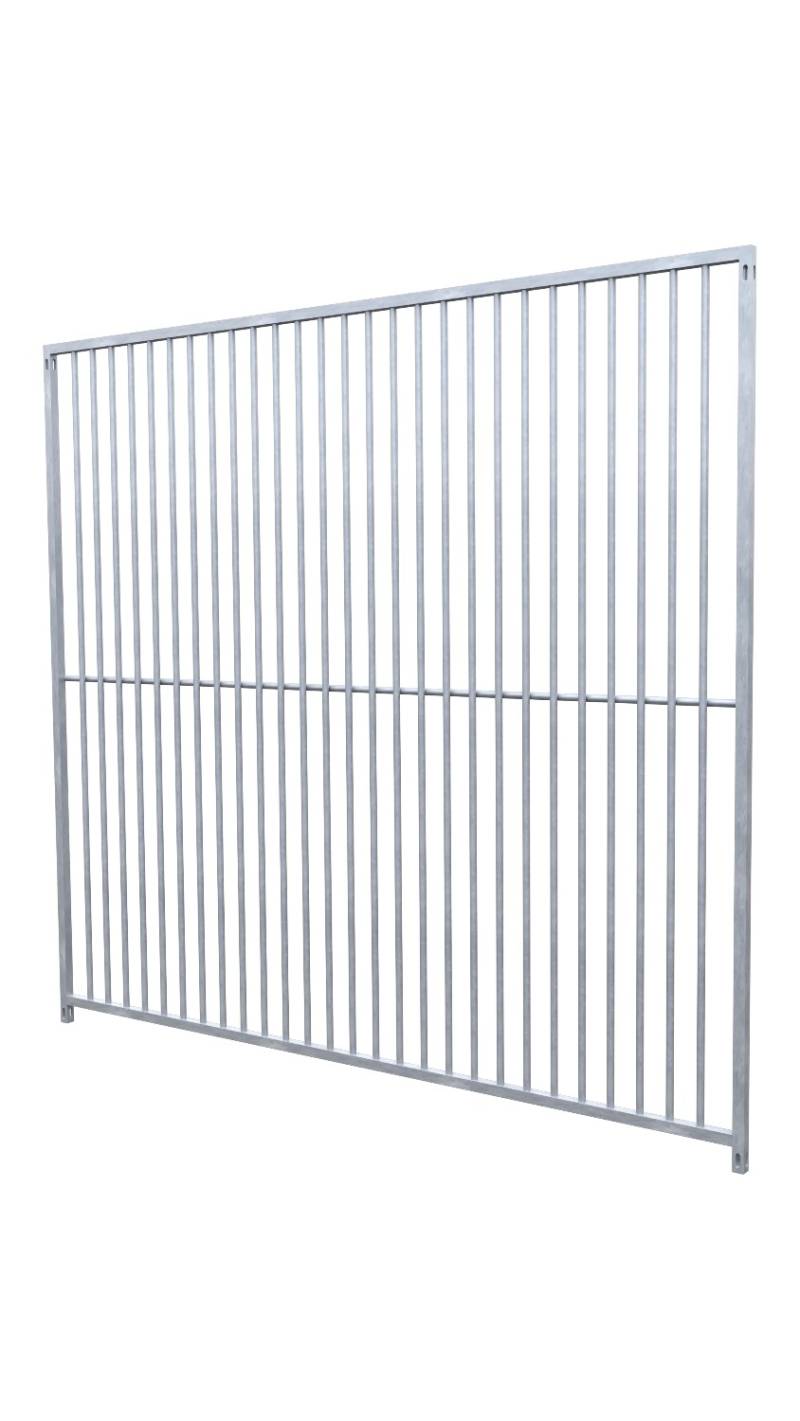Hundezwinger Rohrstabelement Preisstar, 1,84 x 2,0 m | Rohrabstand 5 cm