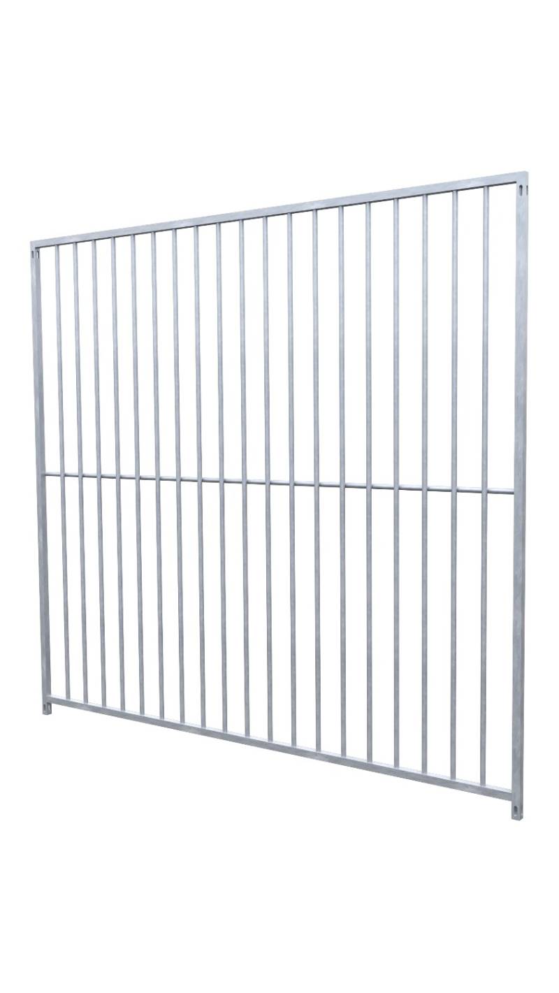 Hundezwinger Rohrstabelement Preisstar, 1,84 x 2,0 m | Rohrabstand 8 cm