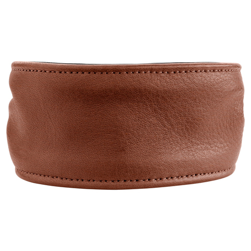 Hunter Ergonomisches Halsband Arvika cognac/schwarz, Größe: S-M / 50 cm