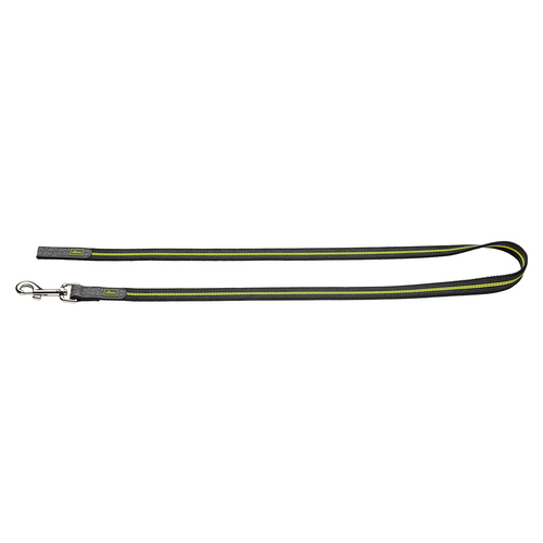 Hunter Führleine Visby Super Grip gelb, reflektierend