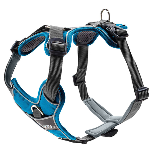 Hunter Geschirr Divo hellblau/grau, Größe: XS / Breite: 1,5 cm