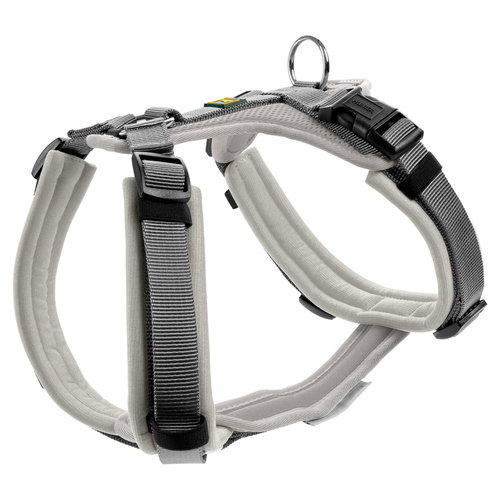 Hunter Geschirr Maldon hellgrau/grau, Größe: XS / Breite: 1,5 cm