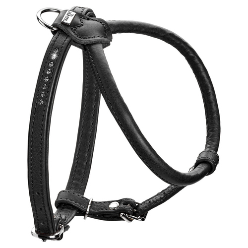 Hunter Geschirr Round & Soft Canadian Up schwarz
