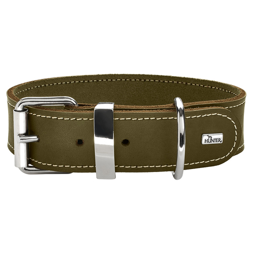 Hunter Halsband Aalborg Special oliv, Größe: S (40) / Breite: 2,0 cm