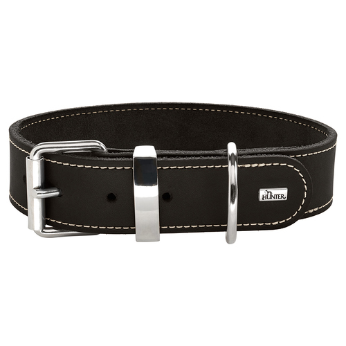 Hunter Halsband Aalborg Special schwarz, Größe: XL (75) / Breite: 4,5 cm