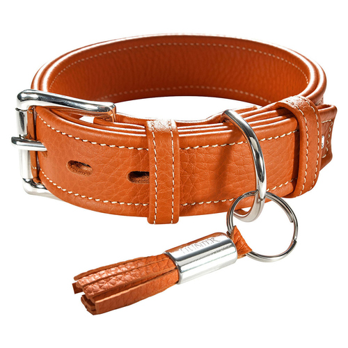 Hunter Halsband Cannes orange, Größe: 65 cm / Breite: 3,5 cm