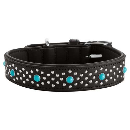 Hunter Halsband Madona schwarz, Größe: M-L / Länge: 60 cm / Breite: 4,0 cm Hunter Halsband Madona schwarz, Größe: M-L / Länge: 60 cm / Breite: 4,0 cm