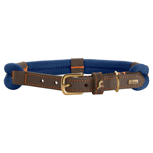 Hunter Halsband Malia dunkelblau/dunkelbraun Hunter Halsband Malia dunkelblau/dunkelbraun