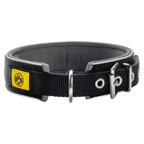 Hunter Halsband Neopren Reflect BVB schwarz/gelb