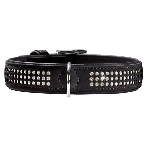 Hunter Halsband Softie Triluxe schwarz, Größe: 55 cm