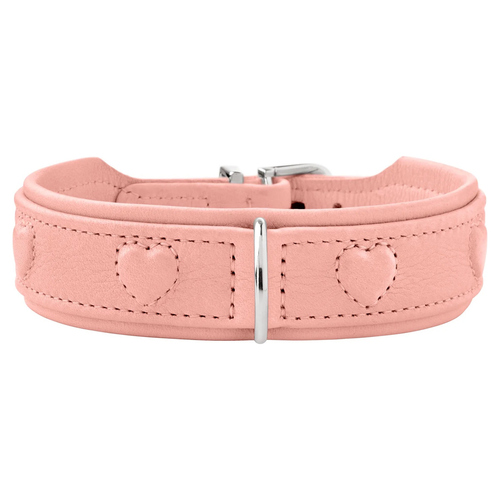 Hunter Halsband Soho X Love hellrosa, Größe: S / Breite: 3,0 cm