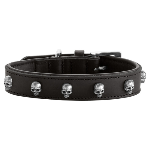 Hunter Halsband Tijuana schwarz, Größe: S / Länge: 45 cm / Breite: 2,6 cm