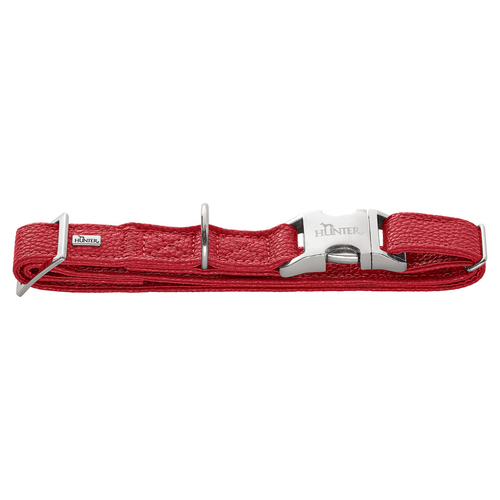 Hunter Halsung Sofia Alu-Strong rot, Größe: M / Breite: 1,5 cm