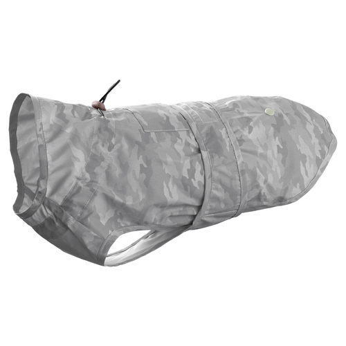 Hunter Hunde-Regenmantel Huka to go silber, Rückenlänge: 25 cm