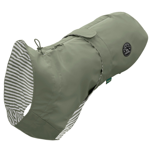 Hunter Hunde-Regenmantel Milford V2 grün, Größe: 35 cm