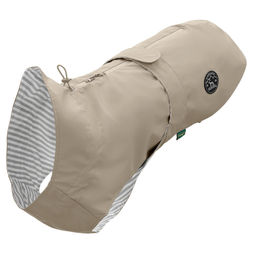 Hunter Hunde-Regenmantel Milford V2 taupe, Größe: 60 cm