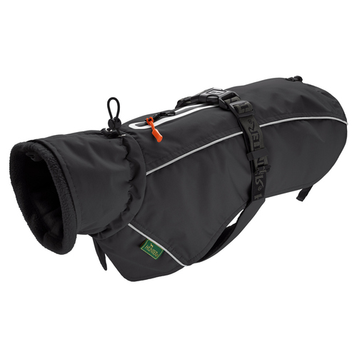 Hunter Hundemantel Nordby schwarz, Rückenlänge: 30 cm