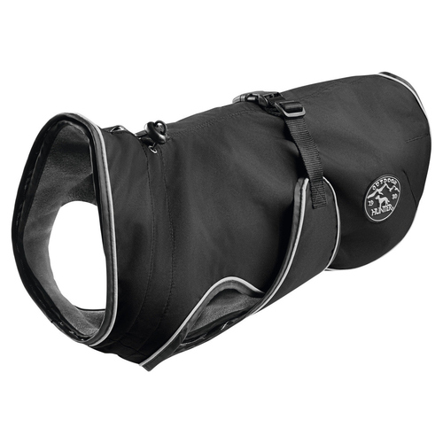 Hunter Hundemantel Uppsala schwarz, Rückenlänge: 75 cm