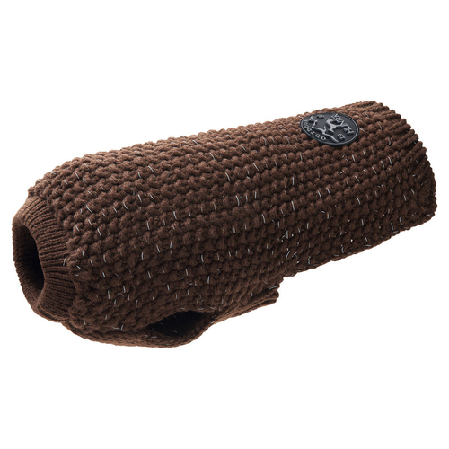 Hunter Hundepullover Finja braun, Größe: 50 cm