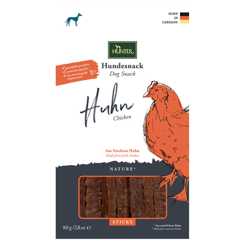 Hunter Hundesnack Nature Kaustick Huhn 80 g Hunter Hundesnack Nature Kaustick Huhn 80 g