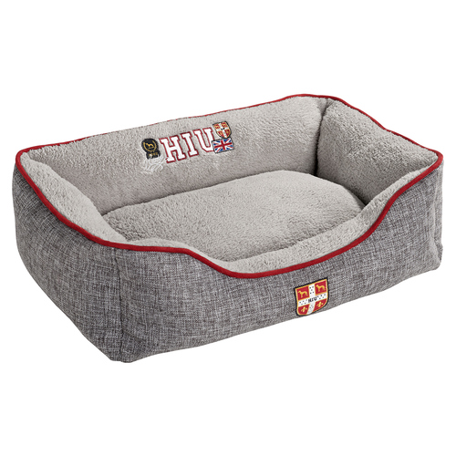 Hunter Hundesofa University grau, Größe: L