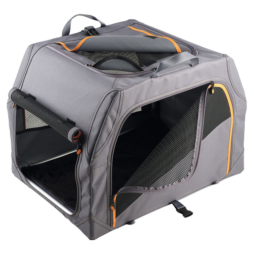 Hunter Hundetransportbox Alu-Gestell, Größe: XL