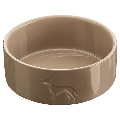 Hunter Keramik-Napf Osby Glazed beige für Hunde, Fassungsvermögen: 1100 ml