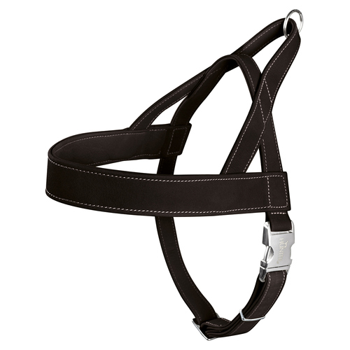 Hunter Norwegergeschirr Hunting schwarz, Größe: XL / Breite: 2,5 cm
