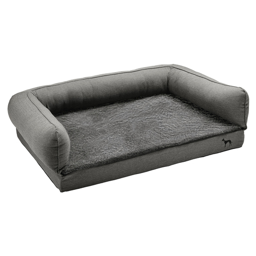Hunter Orthopädisches Hundesofa Livingston anthrazit, Größe: M
