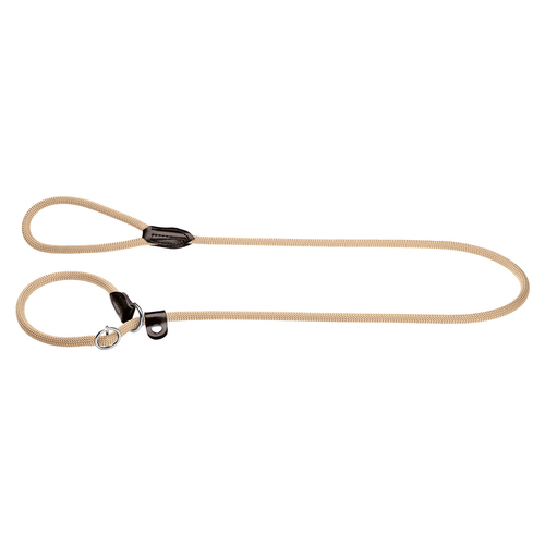 Hunter Retriever-Leine Freestyle beige, Größe: 10 mm / 120 cm