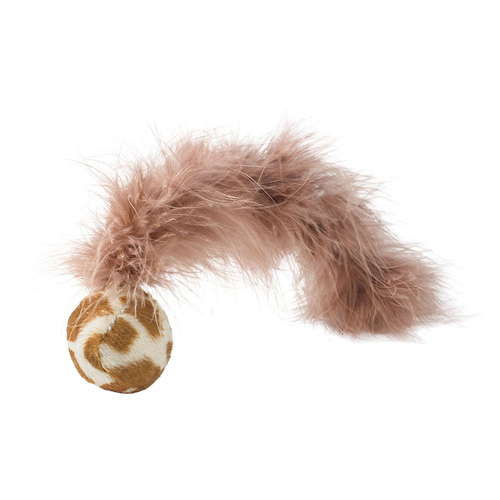 Hunter Smart Katzenspielzeug Ball mit Federschwanz